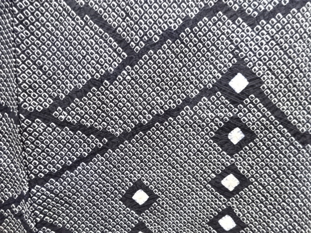  本総絞り　菱模様絵羽織